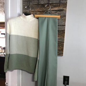 Womans sweater pant set